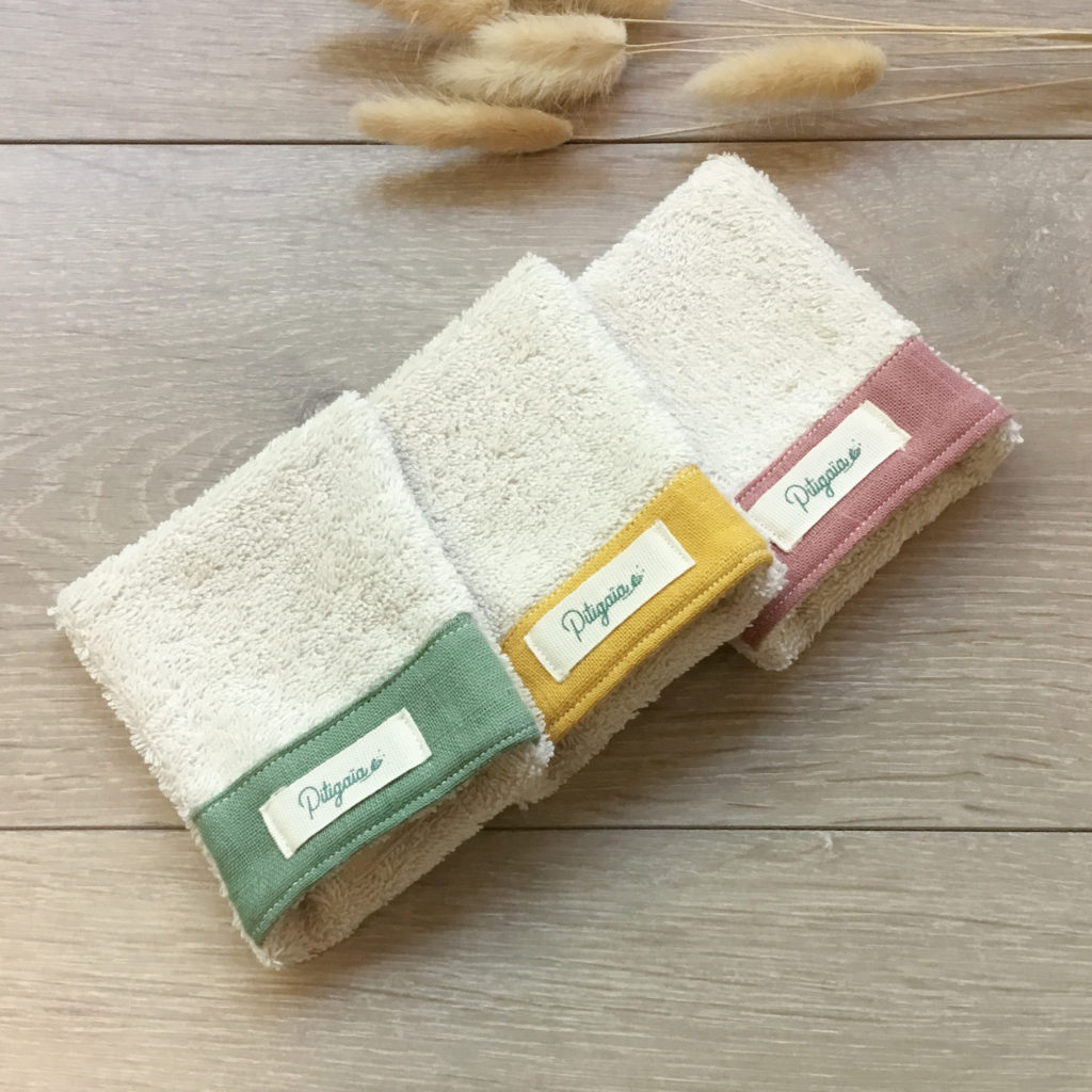 Trio de Mini-Gants en Coton Bio - Favorisez l'Autonomie de Votre Enfant
