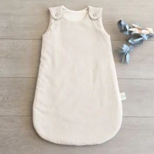 Gigoteuse simple tog 2,5 écru naturel en coton bio Pitigaïa